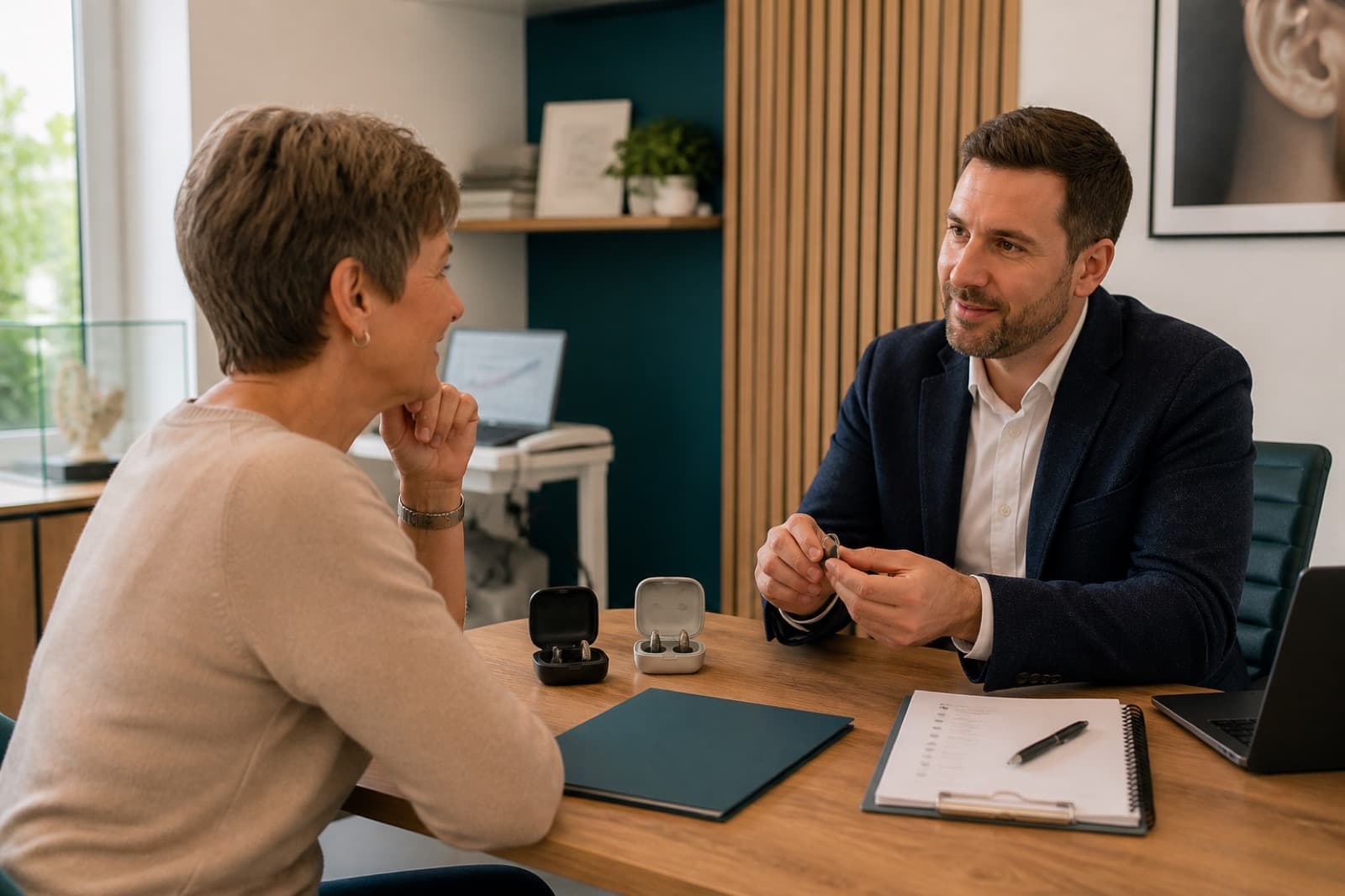 Consultation avec un audioprothésiste : préparation des questions avant l’appareillage